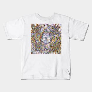 Shimmering Bursts Kids T-Shirt